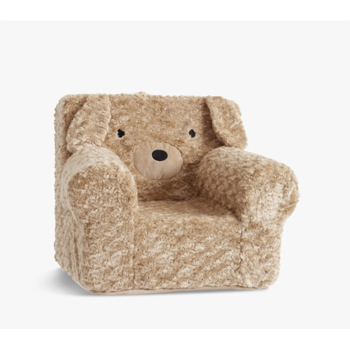 Potterybarn Labradoodle Faux Fur Anywhere Chair