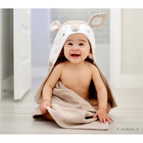Potterybarn Fawn Baby Hooded Towel