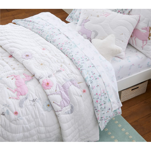 Potterybarn Mystical Unicorn Organic Sheet Set & Pillowcases