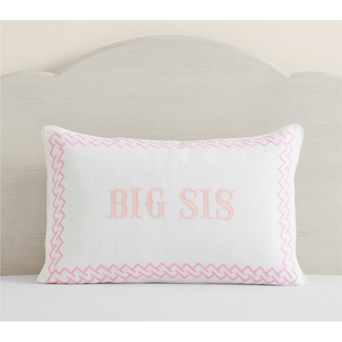Potterybarn Big Sis Pillow Cover