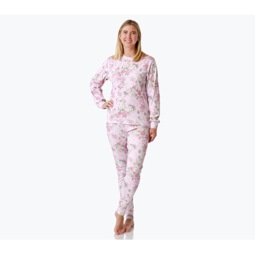 Potterybarn LoveShackFancy Cabbage Rose Organic Adult Pajama Set