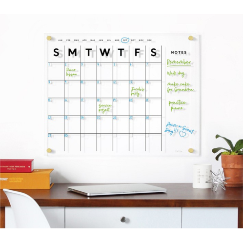 Potterybarn Girl Friday Wall Calendar with Side Notes