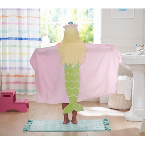 Potterybarn Mermaid Hooded Towel