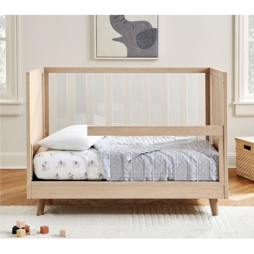 Potterybarn Sloan Acrylic Toddler Bed & Conversion Kit