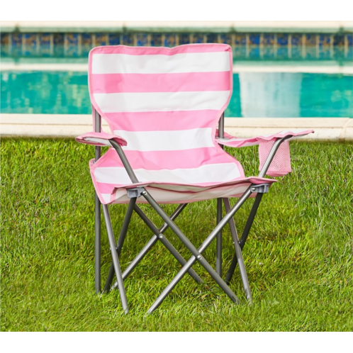 Potterybarn Pink Rugby Stripe Freeport Chairs