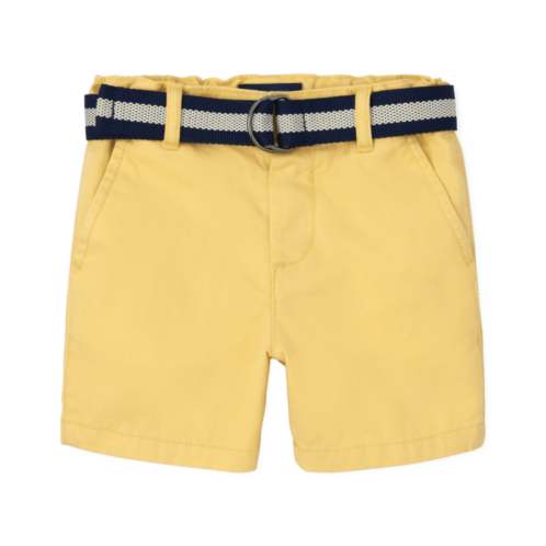 Childrensplace Baby And Toddler Boys Belted Chino Shorts