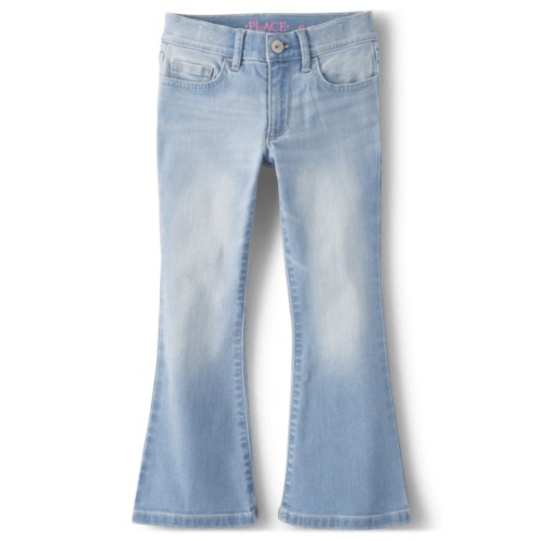 Childrensplace Girls Low Rise Flare Jeans