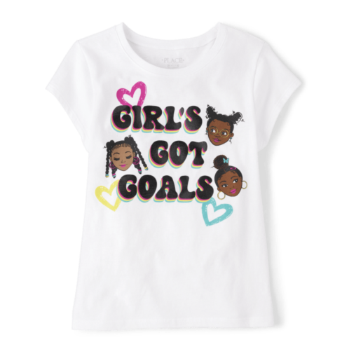 Childrensplace Girls Goals Graphic Tee