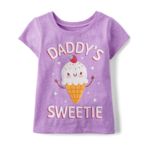 Childrensplace Baby And Toddler Girls Ice Cream Graphic Tee