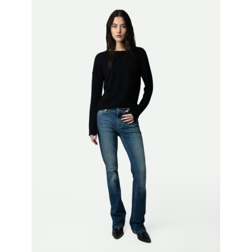 ZADIG&VOLTAIRE Cici Patch Cashmere Sweater