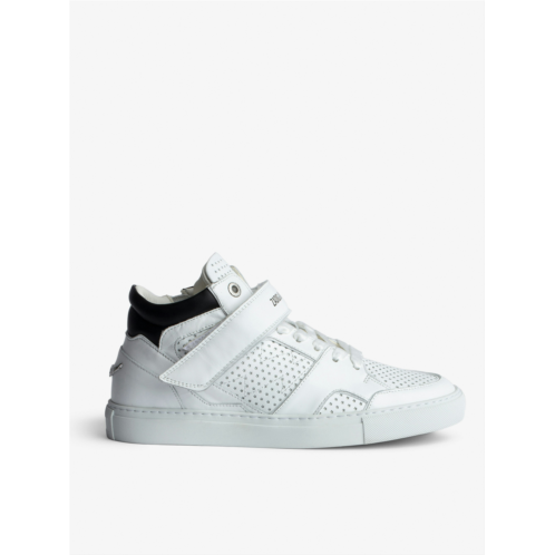 ZADIG&VOLTAIRE ZV1747 Mid Flash Smooth Sneakers