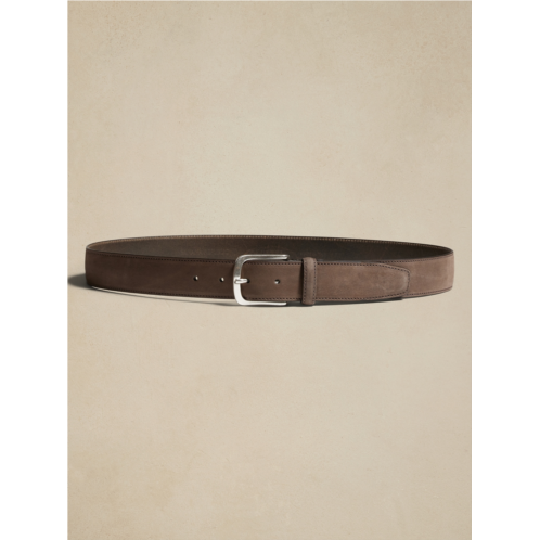 Bananarepublic Cinza Nubuck Leather Belt