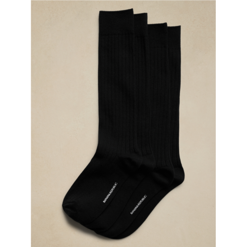 Bananarepublic Ribbed Trouser Sock 2-Pack