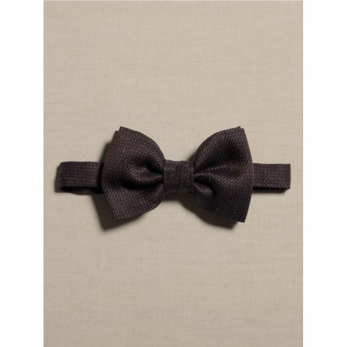 Bananarepublic Italian Linen-Silk Bow Tie