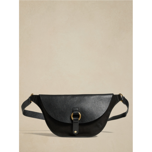 bananarepublic Leather Crossbody Belt Bag