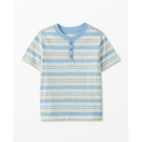 Striped Henley T-Shirt | Hanna Andersson