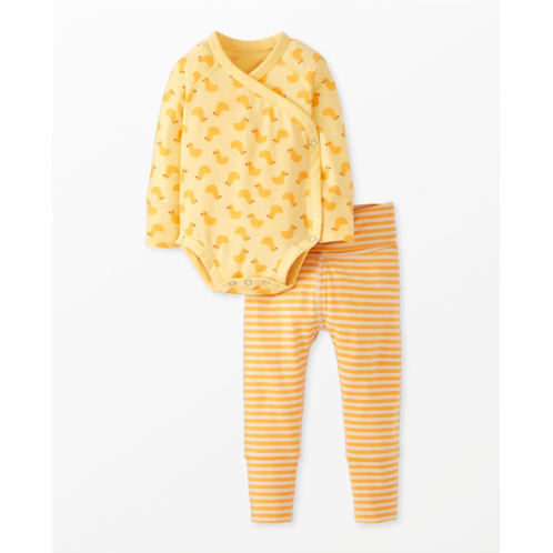 2-Piece Baby Layette Wiggle Set in HannaSoft | Hanna Andersson