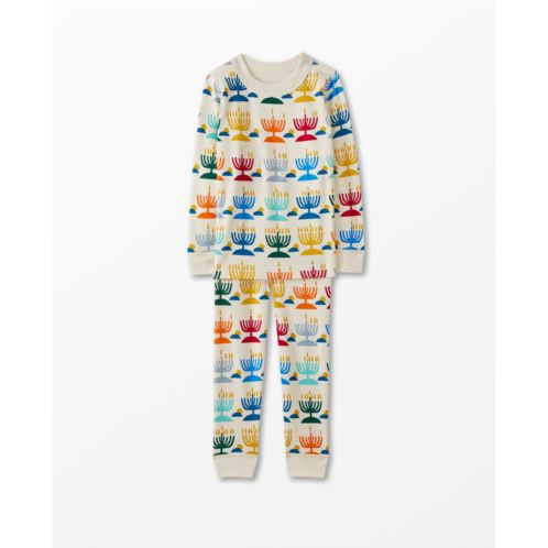 Holiday Print Long John Pajama Set | Hanna Andersson