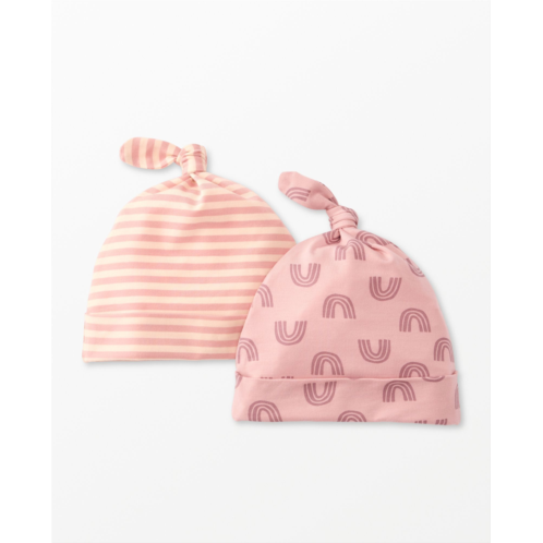 2-Pack Baby Layette Top Knit Beanie in HannaSoft | Hanna Andersson