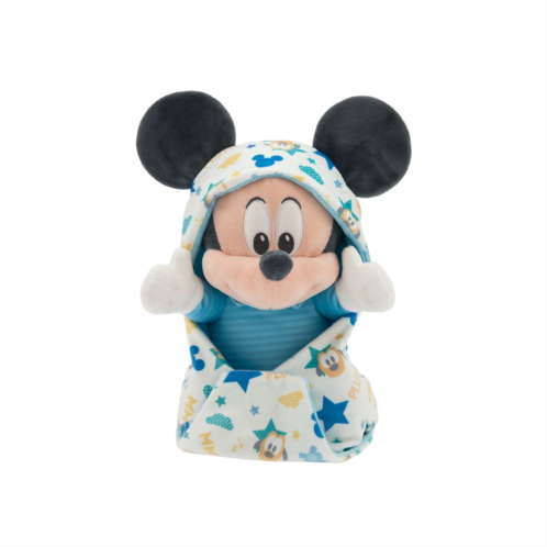 Mickey Mouse Plush in Swaddle Disney Babies Small 11 1/2
