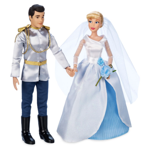 Disney Cinderella and Prince Charming Wedding Doll Set