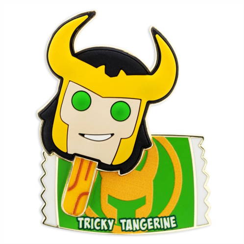 Disney Loki Tricky Tangerine Superpower Pops Pin Limited Edition February
