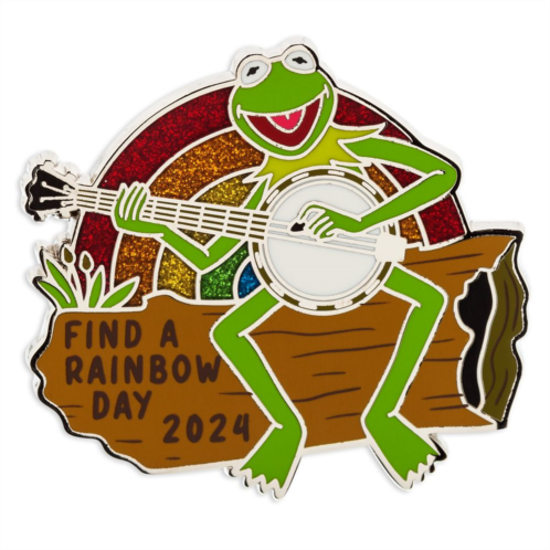 Disney Kermit Find a Rainbow Day 2024 Pin The Muppets Limited Edition