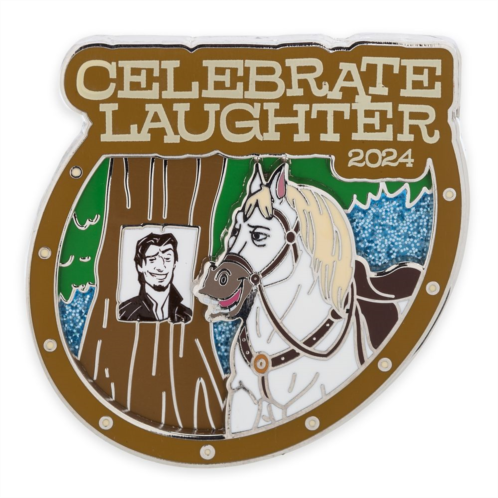 Disney Flynn Rider and Maximus Laughter Day 2024 Pin Tangled Limited Release