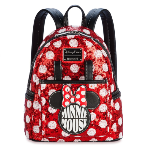 Disney Minnie Mouse Sequin Polka Dot Loungefly Mini Backpack