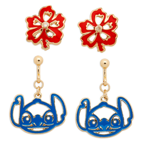 Disney Stitch Earrings Set
