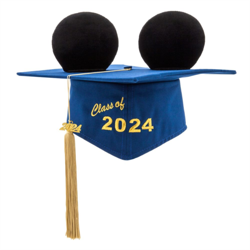 Disney Mickey Mouse Ear Hat Graduation Cap for Adults 2024
