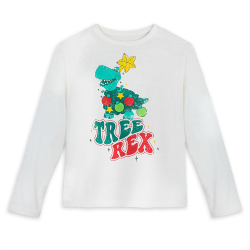 Disney Toy Story Tree Rex Long Sleeve T-Shirt for Kids Sensory Friendly