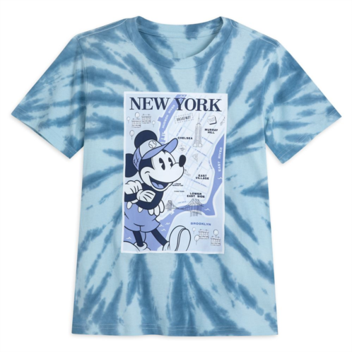 Disney Mickey Mouse New York Tie-Dye T-Shirt for Boys
