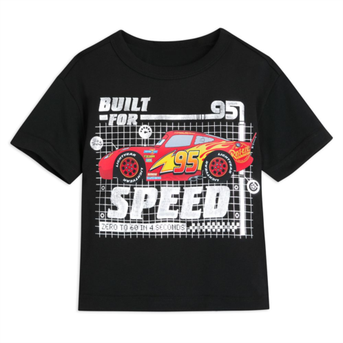 Disney Lightning McQueen Built for Speed T-Shirt for Kids Cars