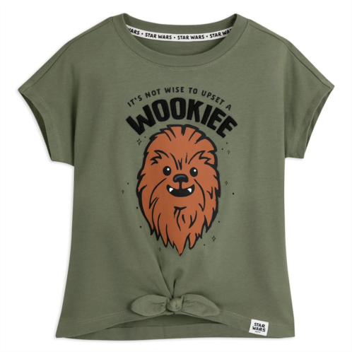 Disney Chewbacca Knotted T-Shirt for Girls Star Wars