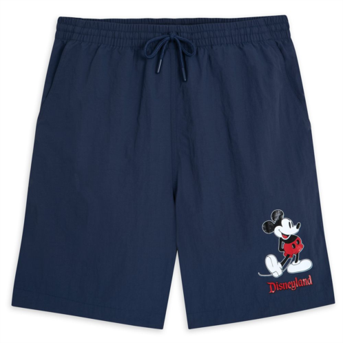 Mickey Mouse Standing Family Matching Shorts for Adults Disneyland Navy