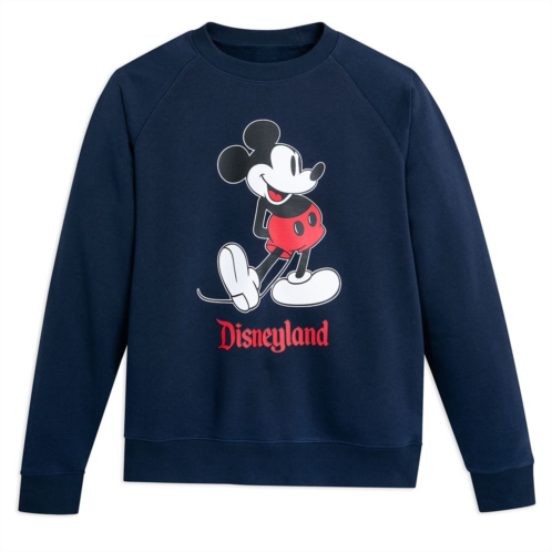 Mickey Mouse Standing Sweatshirt for Adults Disneyland