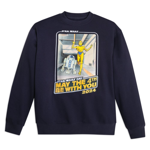 Disney Star Wars: May the 4th Be with You 2024 Pullover Sweatshirt for Adults