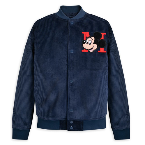 Disney Mickey Mouse Corduroy Bomber Jacket for Men
