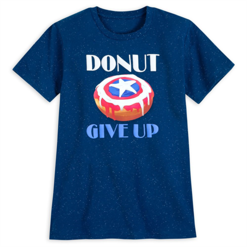 Disney Captain America Donut T-Shirt for Adults