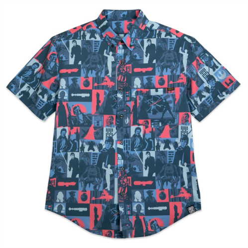 Disney Star Wars Trilogys End Button Down Shirt for Adults by RSVLTS