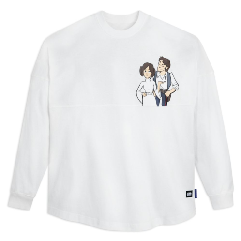 Disney Princess Leia and Han Solo I Love You Couples Spirit Jersey for Adults Star Wars White