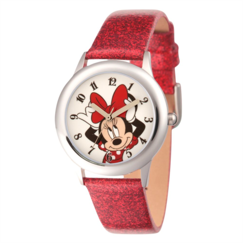 Disney Minnie Mouse Glitter Watch - Kids