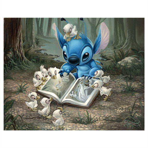 Disney Lilo & Stitch Friends of a Feather Giclee on Canvas by Jared Franco Limited Edition