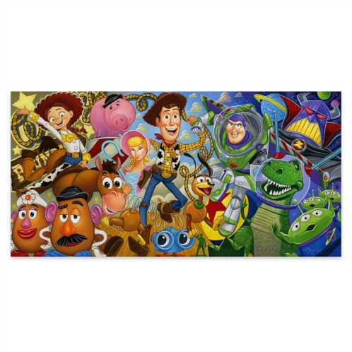 Disney Cast of Toys Gallery Wrapped Canvas by Tim Rogerson Limited Edition