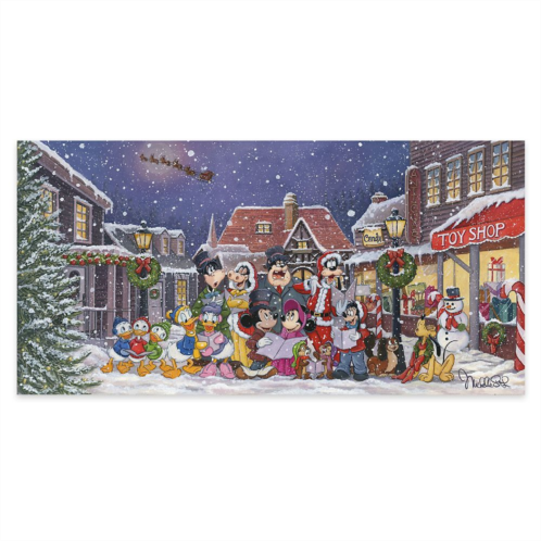 Disney A Snowy Christmas Carol Gallery Wrapped Canvas by Michelle St.Laurent Limited Edition