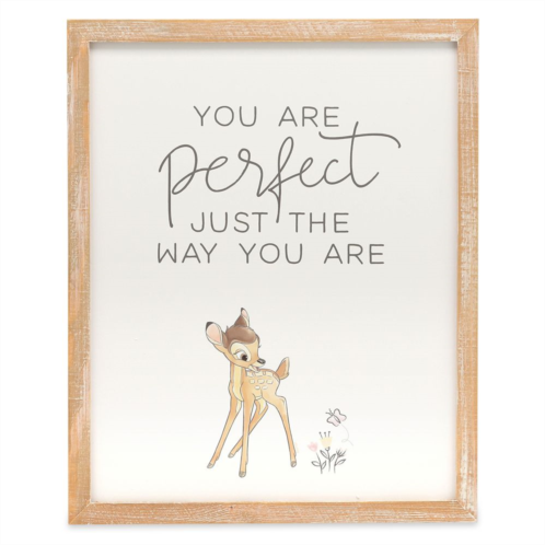 Disney Bambi Framed Wood Wall Decor You Are Perfect