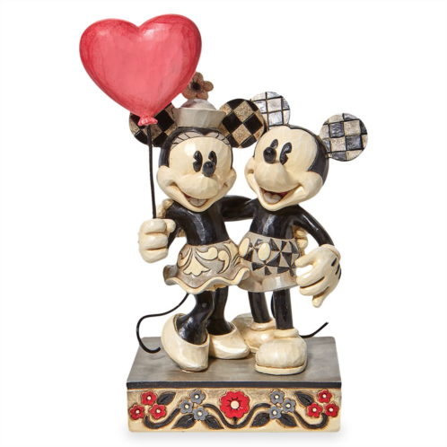Disney Mickey and Minnie Mouse Love Is in the Air Figure by Jim Shore