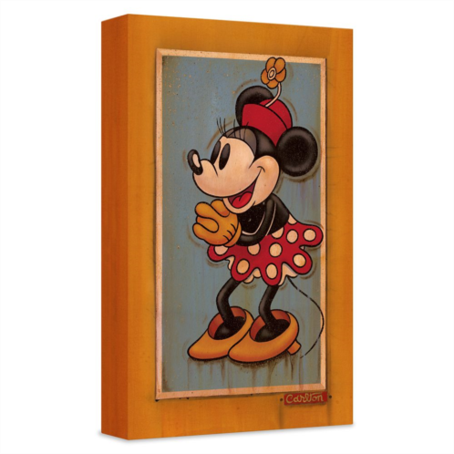 Disney Vintage Minnie Giclee on Canvas by Trevor Carlton Limited Edition