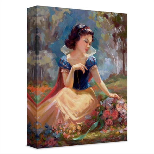 Disney Gathering Flowers Giclee on Canvas by Lisa Keene Limited Edition